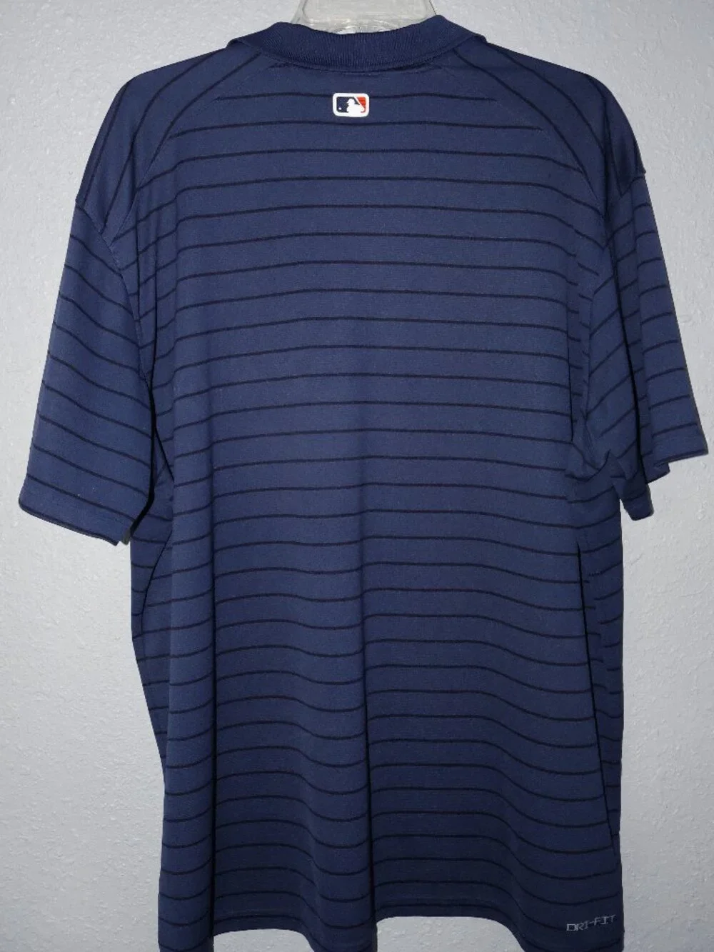Nike MLB Astros Striped Dri-FIT Polo Shirt XL